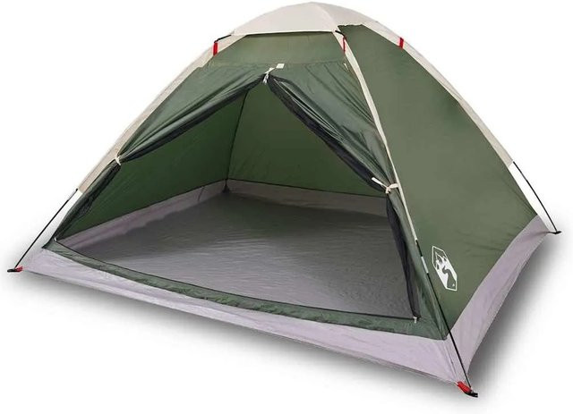 Furnicato Campingzelt Kuppelzelt in Grün, B/T/H: 240 x 210 x 126-132 cm - Bild 1