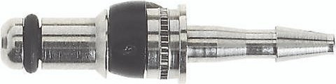 HARTING Pneumatik-Kontakt 09 69 287 0061 aus Messing in Silber - Bild 1