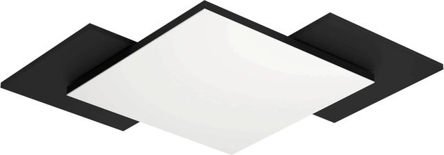 Eglo LED Deckenleuchte Tamuria Schwarz-Braun mit 21 W - Bild 1