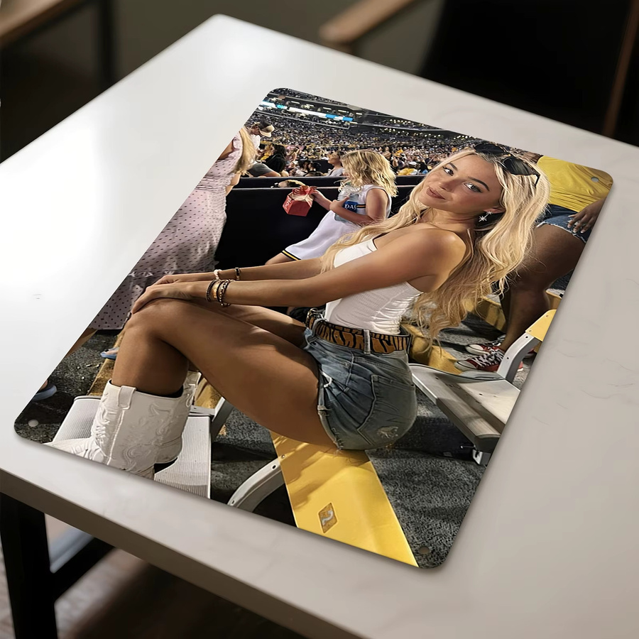 Olivia Dunne Gym Kunstposter CIFBUY – Modernes Metall-Wandbild in Mehrfarben, Rechteckig - Bild 3