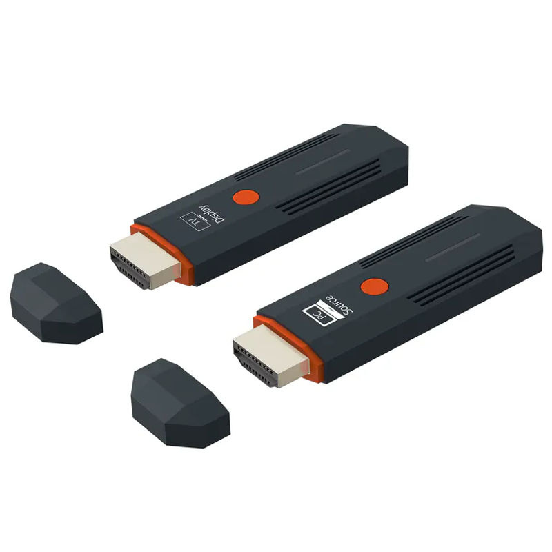 SHOYEE Kabelloser HDMI Video-Sender und -Empfänger Full HD TV-Stick Dongle Adapter in Schwarz - Bild 6