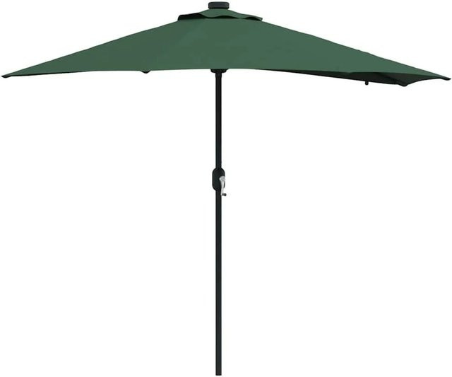 vidaXL Gartenparasol aus Polyester in Grün B: 294 cm, T: 150 cm, H: 223 cm - Bild 1