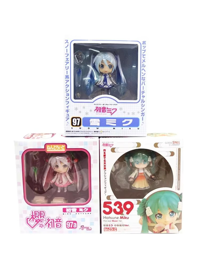 Bandai Hatsune Miku Q Version Anime-Figur aus PVC in Multicolor, Höhe: 10 cm - Bild 3