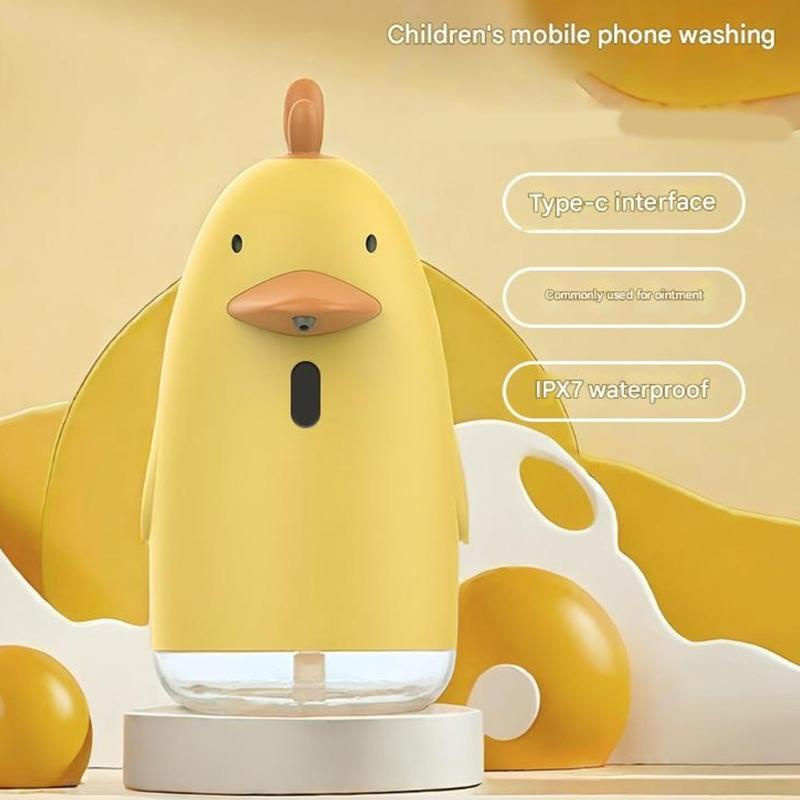 Automatischer Handseifenschaumspender von Xudikou, wiederaufladbarer Induktions-Schaumseifenspender in Beige - Bild 5