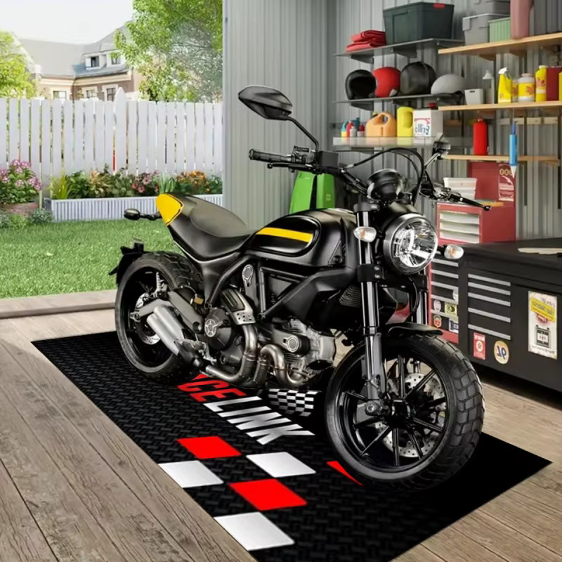 VIKAMA Sports Motorrad-Displaymatte, rutschfest und ölbeständig, Schwarz - Bild 6