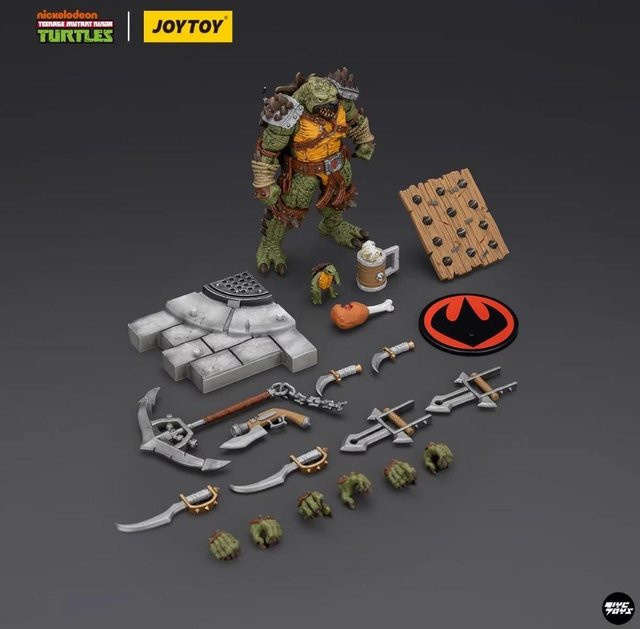 JOYTOY Teenage Mutant Ninja Turtles Groundchuck Dirtbag Rahzar, Actionfigur, 1/18, ab 14 Jahren - Bild 1