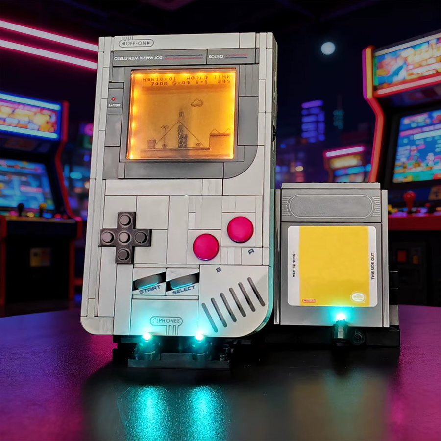 BRIXSPARK LED-Beleuchtungsset, USB-DIY-Lichtset für Game Boy MOC-Bausteine - Bild 3