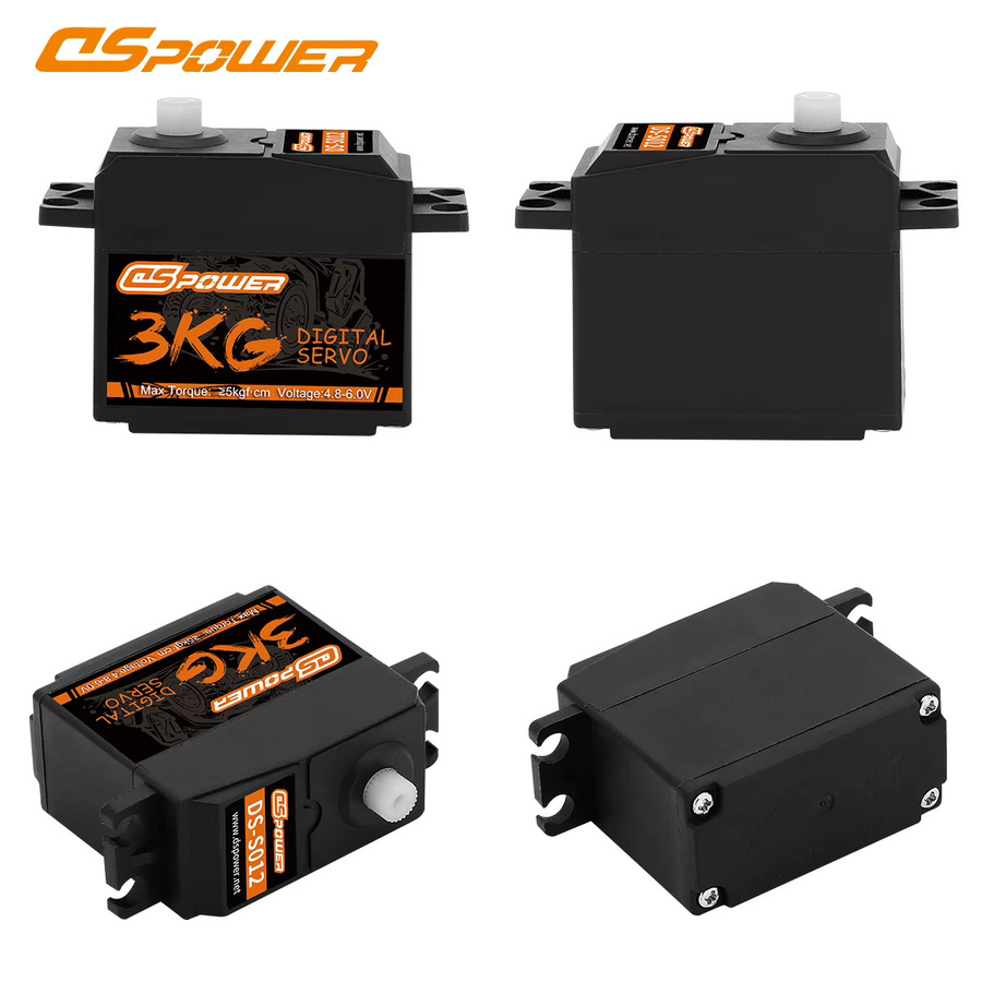 DSpower Kunststoff-Getriebekernmotor, digitales Micro-Servo - Bild 3