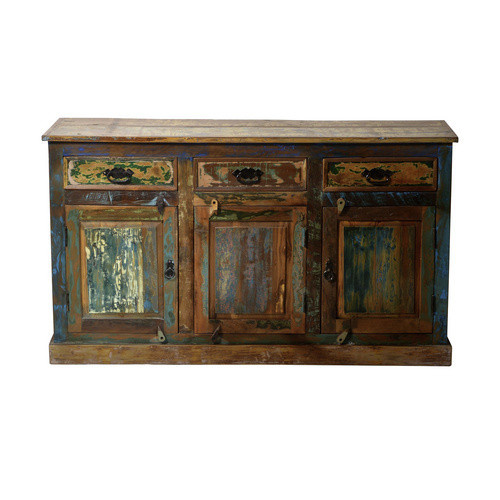 SIT Sideboard RIVERBOAT aus Altholz in Bunt, B/H/T: 140 x 72 x 40 cm - Bild 2