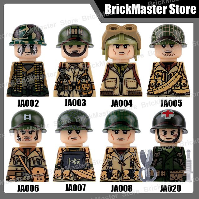BRICKPANDA WW2 Militär Western Front Soldat Figuren Bausteine, Krieg - Bild 1