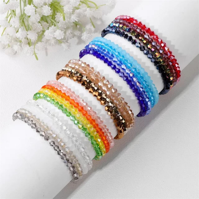 ZHIXUN Armband Set, Bunt, Kristall, Perle, Unisex - Bild 1