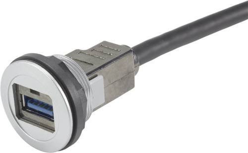 HARTING USB-A Steckverbinder in Silber 09454521933 - Bild 1