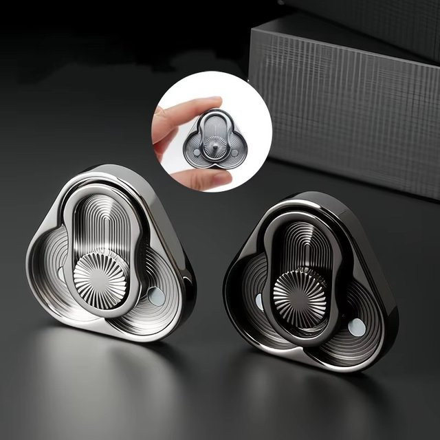 Meade Magnetische Push Karten Dreieck Fingertip Spinner, 3-teiliges Set - Bild 1