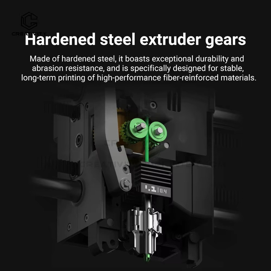 Bambulab P2S Extruder-Getriebesatz aus gehärtetem Stahl für 3D-Drucker - Bild 2
