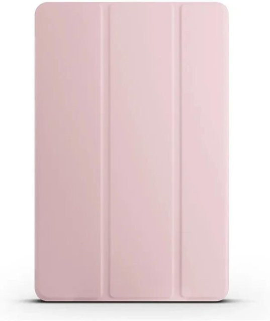 Huawei MediaPad T5 10,1 Hülle mit Klappständer und magnetischer TPU Rückseite in Pink - Bild 1