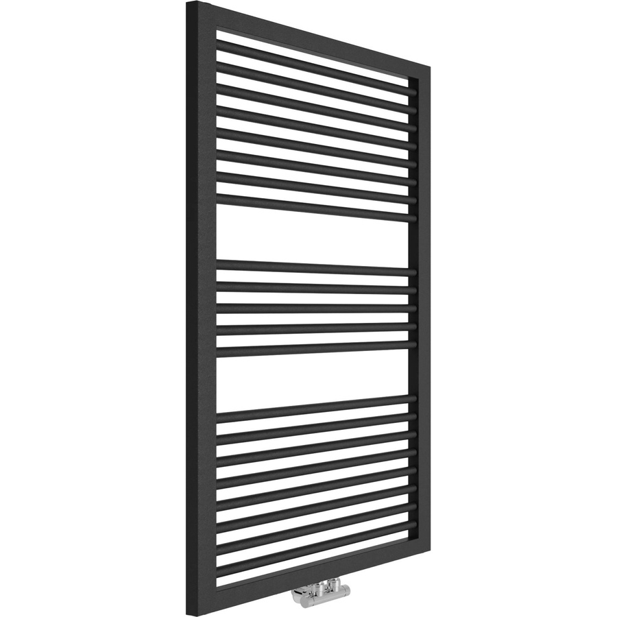 Sanotechnik Design-Badheizkörper Rimini Anthrazit mit Mittelanschluss H x B: 1228 x 600 mm - Bild 2