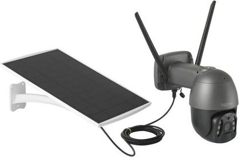 Sygonix SY-5177734 GSM IP Überwachungskamera in Weiß und Grau mit 1920 x 1080 Pixel Auflösung und Cellular-Funktion - Bild 1