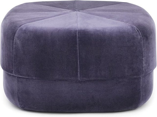 Normann Copenhagen Circus Hocker in Purple mit Veloursstoff - Bild 1