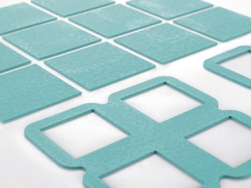 Kerafol Wärmeleitpad 1,0 mm, 3,0 W/mK, Farbe: Türkis, Breite: 200 mm, Tiefe: 120 mm - Bild 1