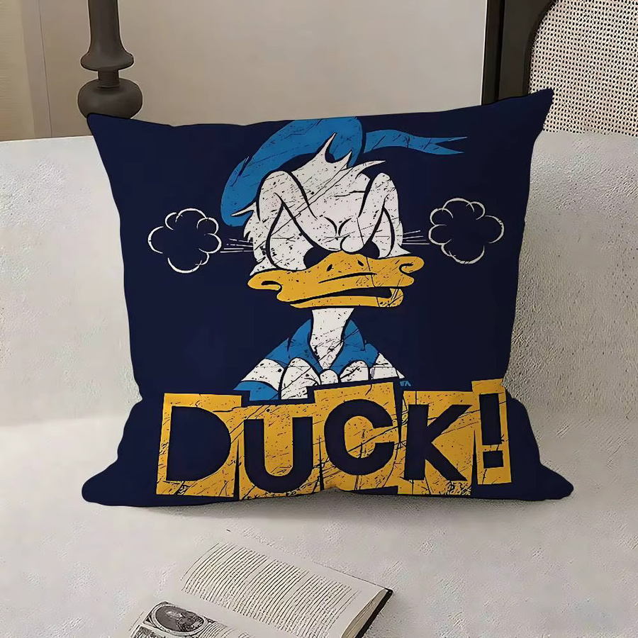 52TOYS Donald Duck Kissenbezug aus Plüsch mit doppelseitigem Druck, quadratisch, 40 x 40 cm - Bild 4
