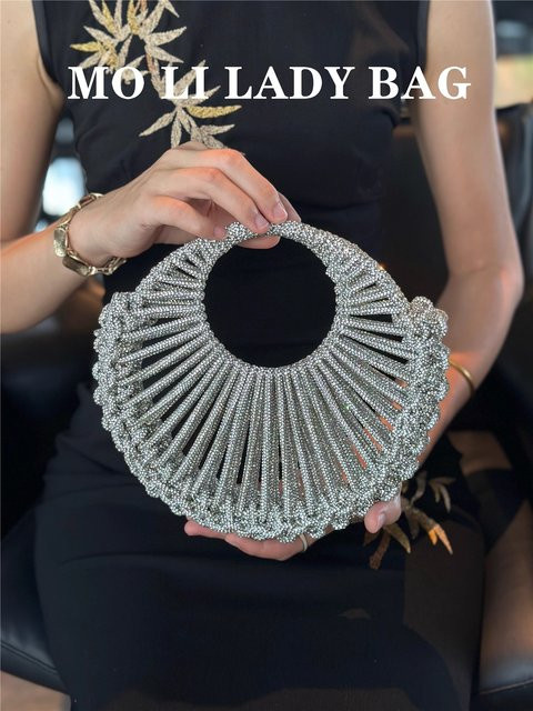 Clutch Geldbörse Damen, kreisförmig - Bild 1