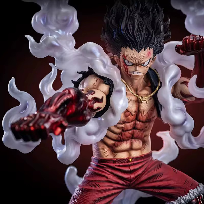 Bandai One Piece Snake Man Luffy Actionfigur, 30cm, Kunststoff - Bild 4