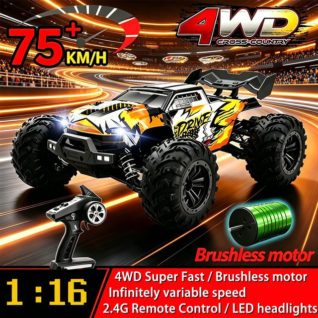 WLtoys 16103 16102 PRO Elektro-RC-Auto, All-Terrain-Monster-Truck, ab 14 Jahren - Bild 1
