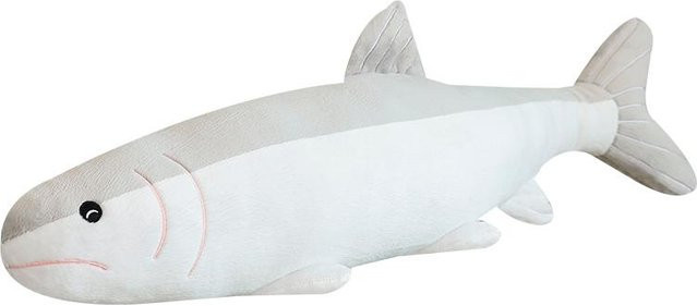 Yiran toy Salzfisch-Plüschtier, Grau, 50cm - Bild 1