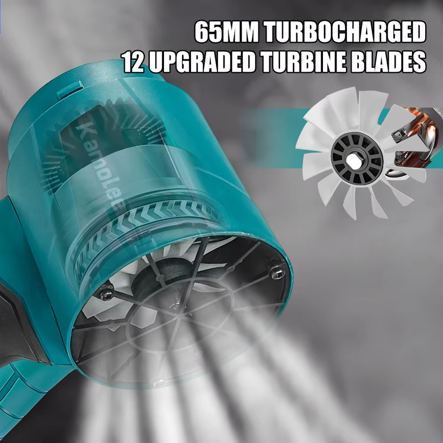 Kamolee Turbo Jet Fan Akku-Gebläse 3000W kabelloser elektrischer Handgebläse-Power-Tool - Bild 3
