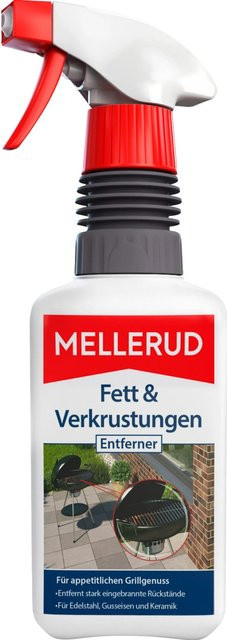 Mellerud Grillrost-Reiniger und Fettlöser für Fett und Verkrustungen 0,5 l - Bild 1