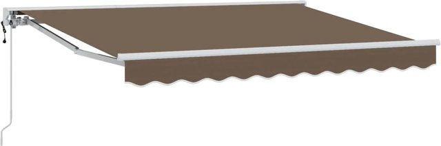 vidaXL Elektrische Ausziehbare Markise Taupe B: 300 cm, T: 250 cm - Bild 1