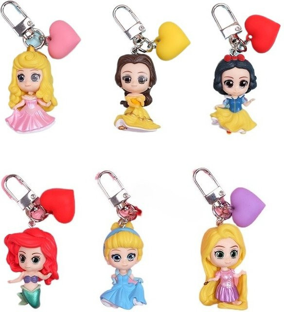 Hot Toys Disney Prinzessinnen Schlüsselanhänger, Bunt / Mehrfarbig - Bild 1