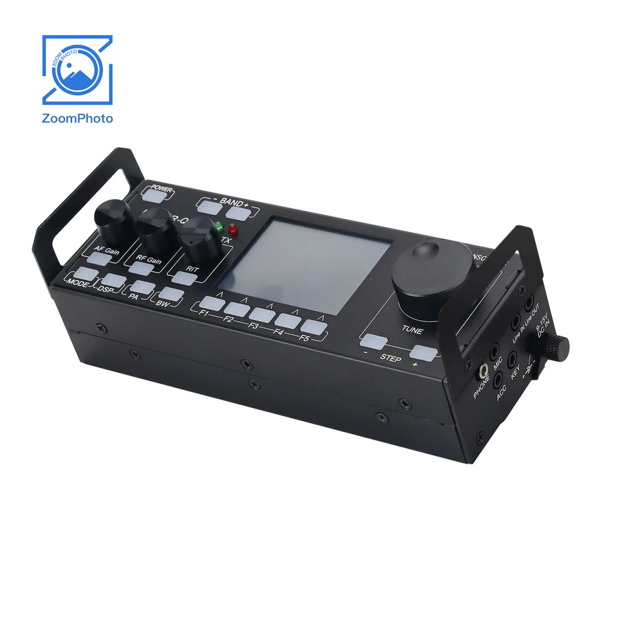 HamGeek MCHF V0.6.3 SDR HF QRP Transceiver Tragbares Amateurfunk-Gerät für Notfallkommunikation in Schwarz - Bild 3