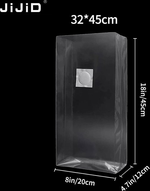 JIJID Autoclave Mushroom Filter Grow Bag aus hitzebeständigem PP-Kunststoff, B: 32 cm, H: 45 cm - Bild 1