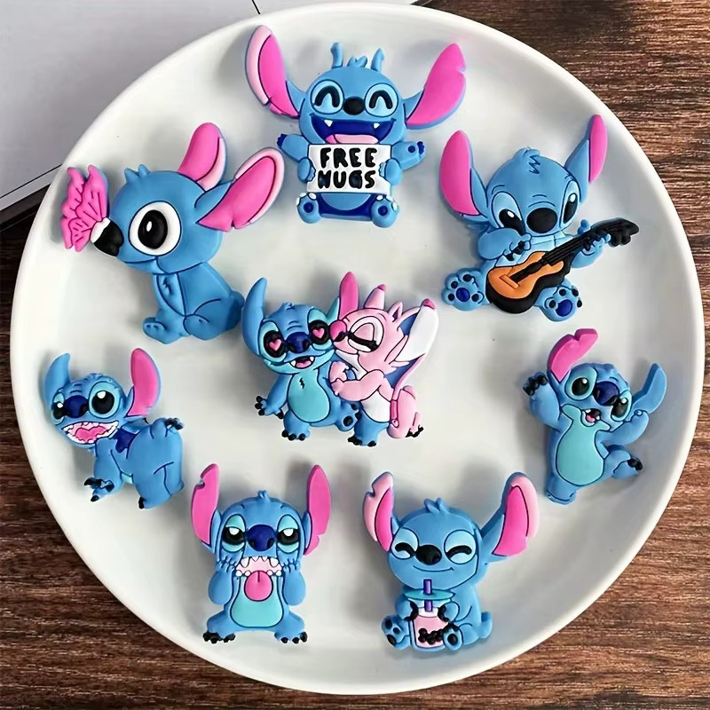 Bandai Charms, 8-teiliges Set, Cartoon, Kinder, Mädchen, PVC - Bild 3