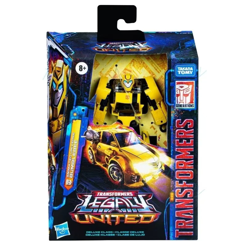 Hasbro Transformers Classic Toys Legacy United Deluxe Class Bumblebee Actionfigur Roboterspielzeug ab 8 Jahren - Bild 4