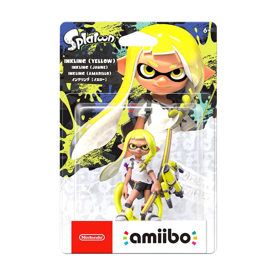 Nintendo Splatoon Amiibo Inkling Junge Mädchen Tintenfisch Octoling Smallfry Figur, NFC - Bild 2