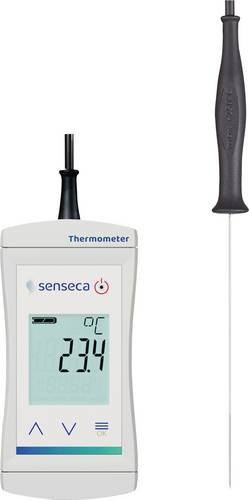 Senseca ECO 121-H-I1.5 Alarmthermometer in Weiß mit Pt1000 Fühler für den Bereich -70 bis +250°C - Bild 1
