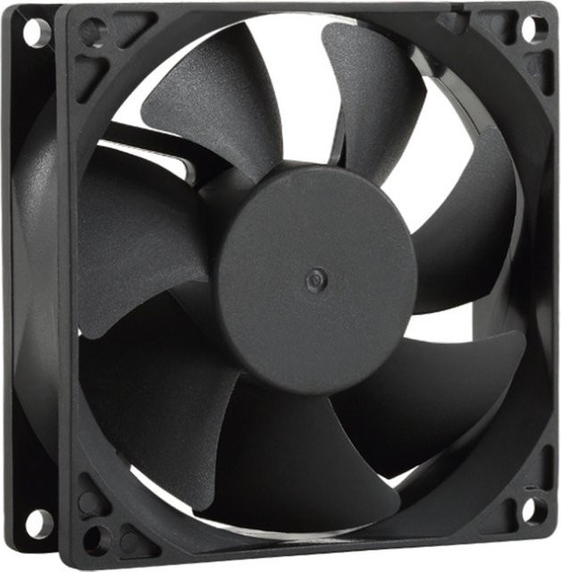 KZHITE Computergehäuse Lüfter DC12V 8025 in Schwarz - Bild 1
