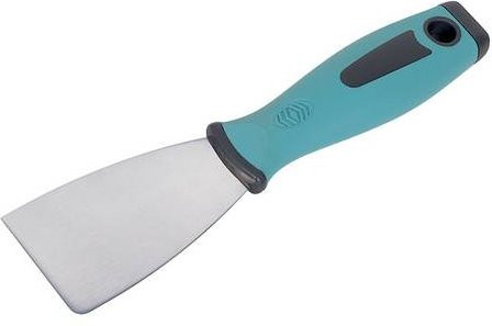 Wolfcraft Malerspachtel aus Edelstahl in Multicolor, Länge: 210 mm, Breite: 50 mm - Bild 1