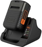 Black+Decker Akku und Ladegerät Set BDC2A36-QW, 36V Li-Ion, Schwarz - Bild 1