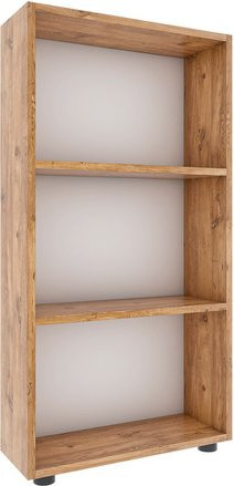 VCM Standregal Bulas in Beige aus Holzwerkstoff, B/H/T: 56 x 108 x 20 cm - Bild 1