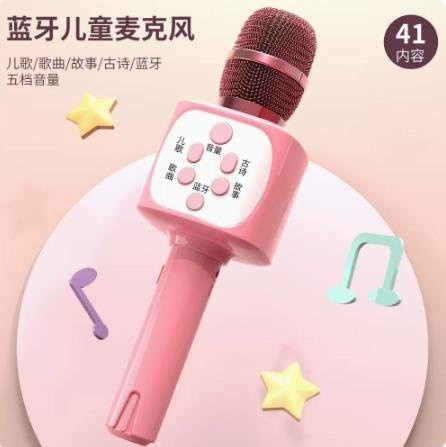 Binchi Outdoor Product Echo Mikrofon zum Singen, rosa, ab 3 Jahre - Bild 1