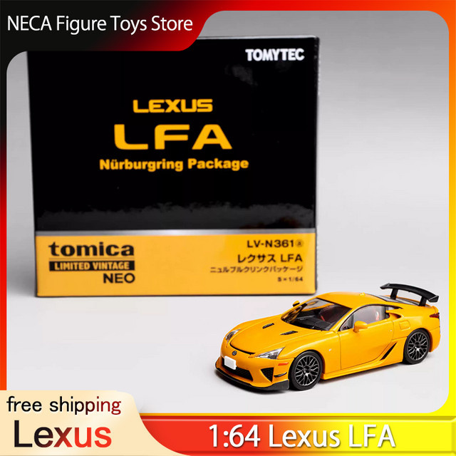 Tomytec Lexus Lfa, Automodell, 1:64, Metall, Gelb - Bild 1