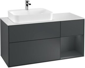 V&B Waschtischunterschrank Finion in Matt, Breite: 120 cm, Tiefe: 50,1 cm, Höhe: 50,1 cm - Bild 1
