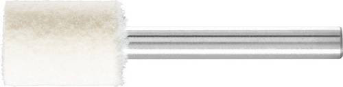 PFERD Filzpolierstifte Zylinderform mit Stirnbohrung, Farbe: weiß, Durchmesser: 15 mm, Länge: 20 mm, Schaft-Durchmesser: 6 mm, 10 Stück - Bild 1