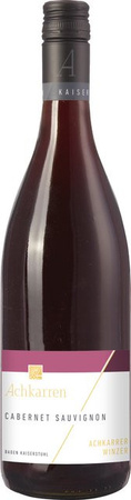 Achkarrer Winzer Cabernet Sauvignon Rotwein, Baden, 2021, trocken, 0,75 l