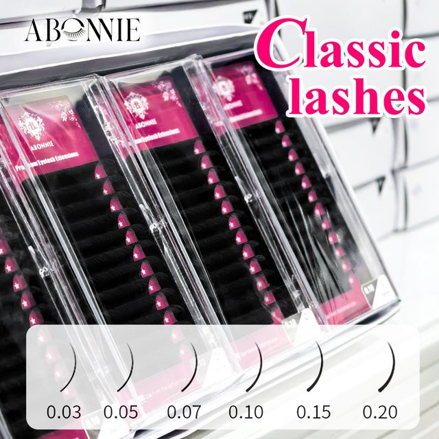 Abonnie Wimpern-Set Volumen-Wimpernverlängerungen, Black, Unisex - Bild 1