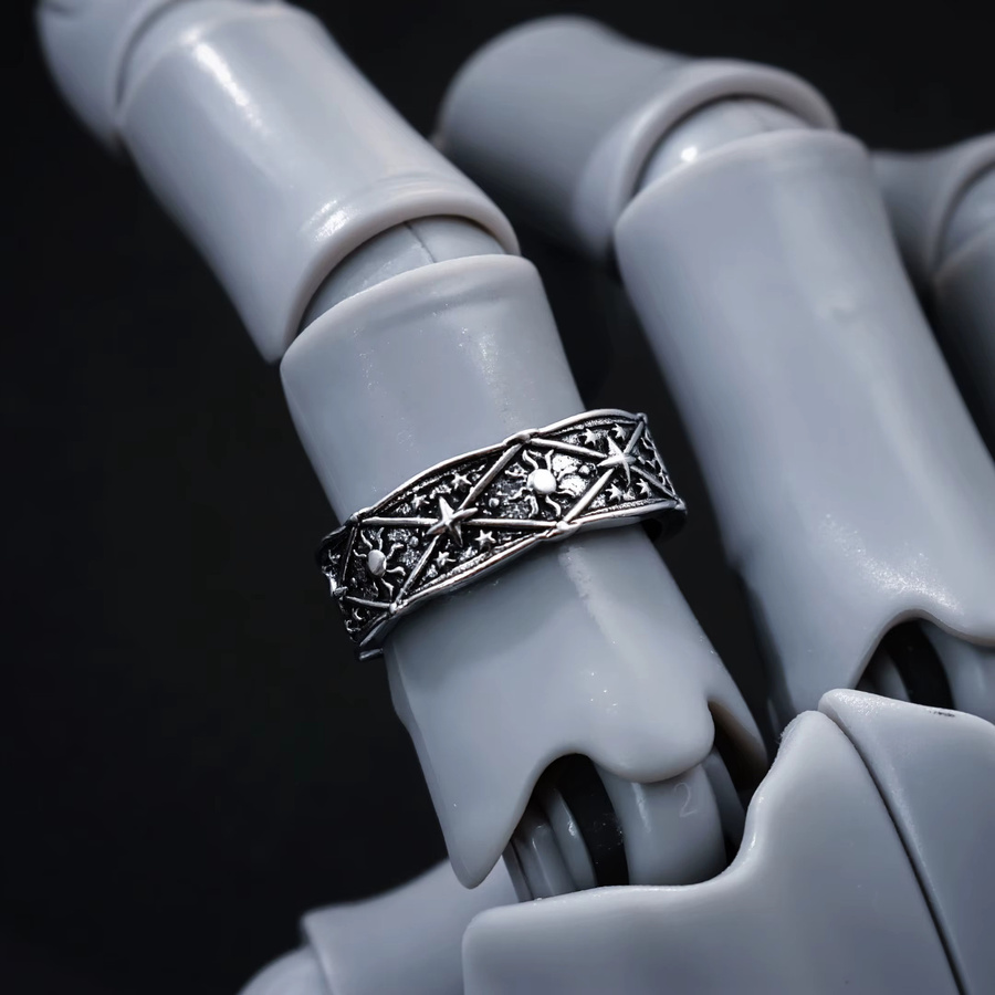 LENNIK Ring, versilberter Kupfer, Unisex - Bild 4