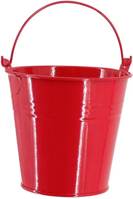 Galaflor Kindereimer aus Metall in Rot - Bild 1